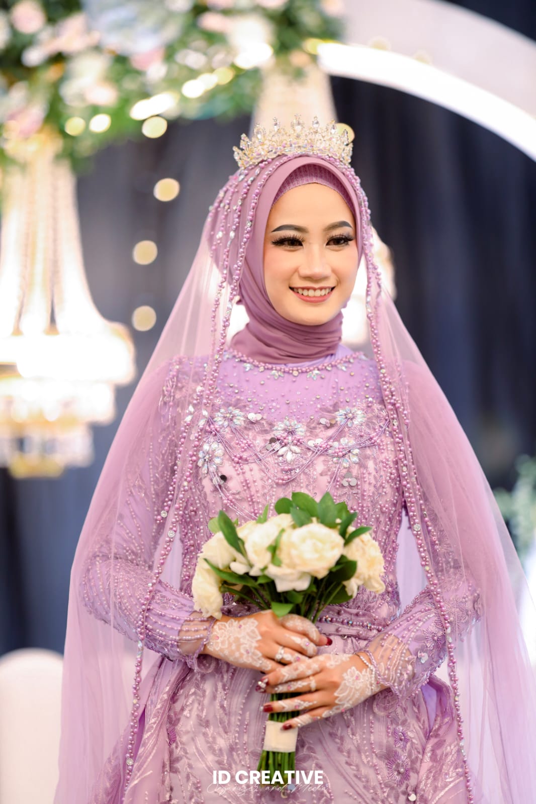 Momen pernikahan Anggita Wedding di Instagram