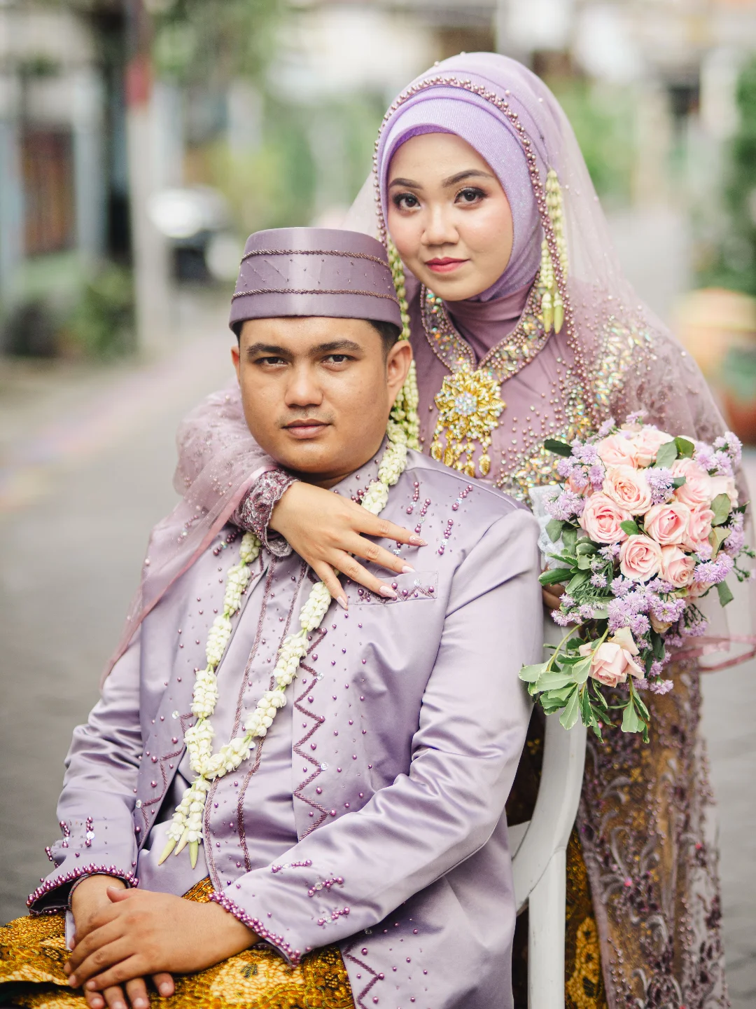 Momen pernikahan Anggita Wedding di Instagram